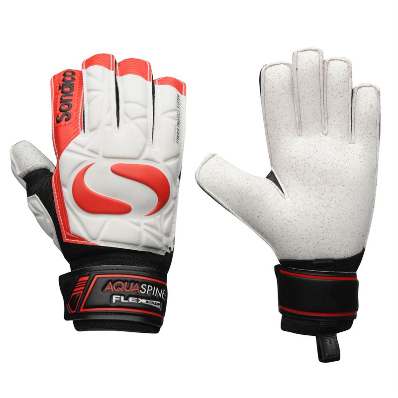 sondico goalkeeper gloves size 4 new finger save with carry case box 16 attic 