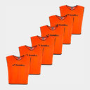 6 Pack Mesh Hi Viz Training Bibs