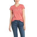 3D Logo Short Sleeve T Shirt Ladies