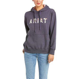 Real Floral Hoodie Ladies