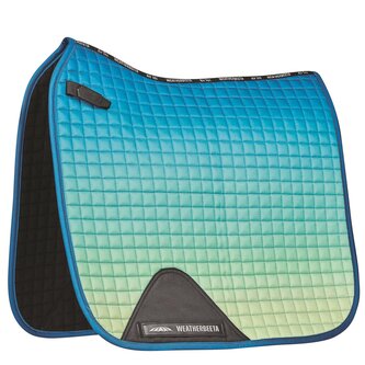 Prime Ombre Dressage Saddle Pad - Ocean Reef